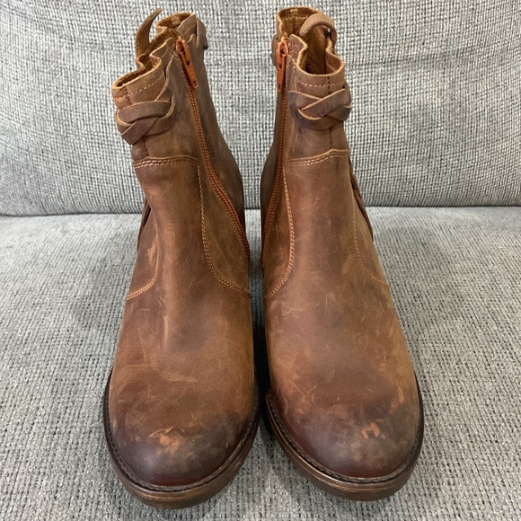 PLDM Palladium Stoney Csr heeled bootie with side zip leather size 38 - Picture 2 of 10